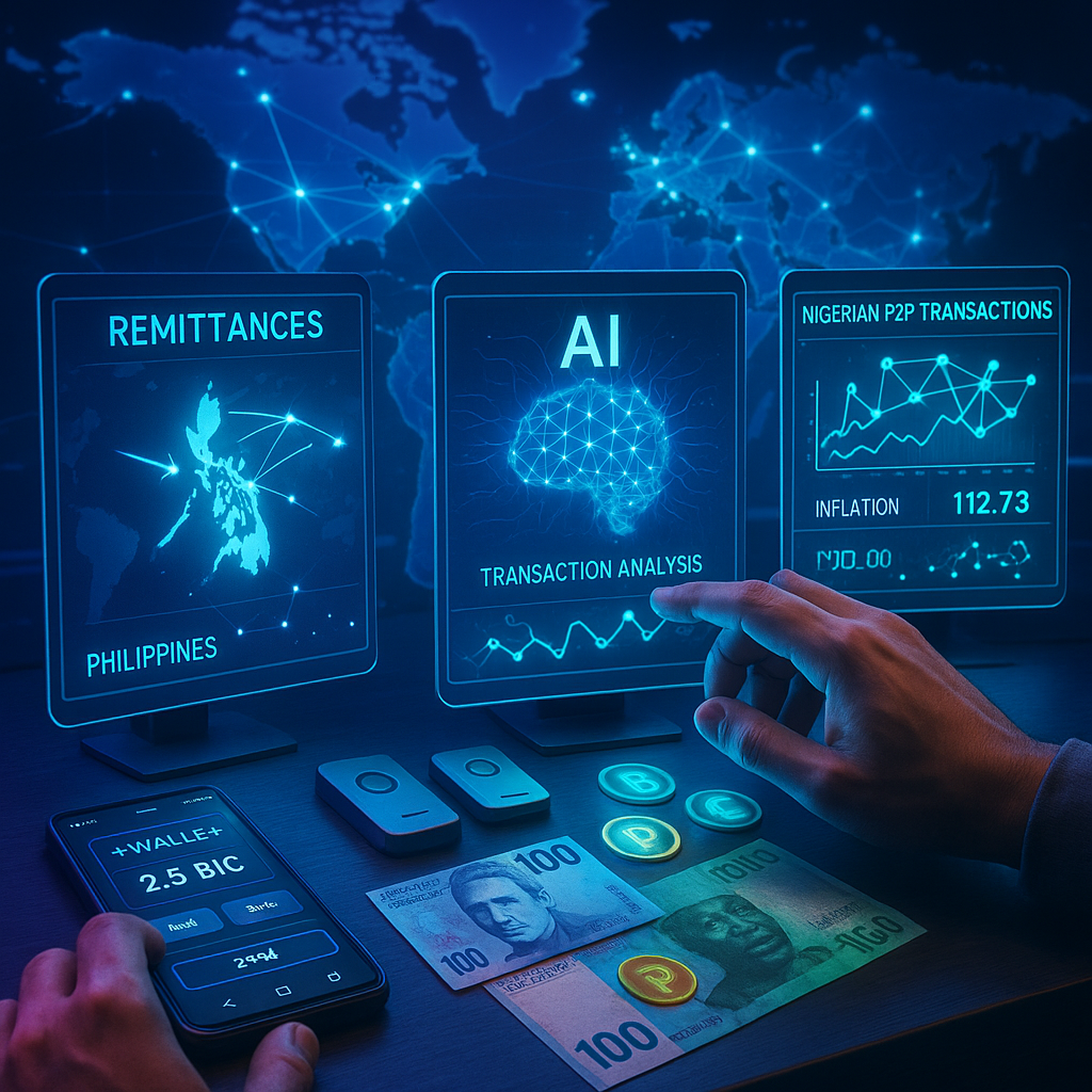 How AI & Blockchain Drive Crypto Adoption in Emerging Markets: Case Studies from Nigeria, Argentina, and the Philippines