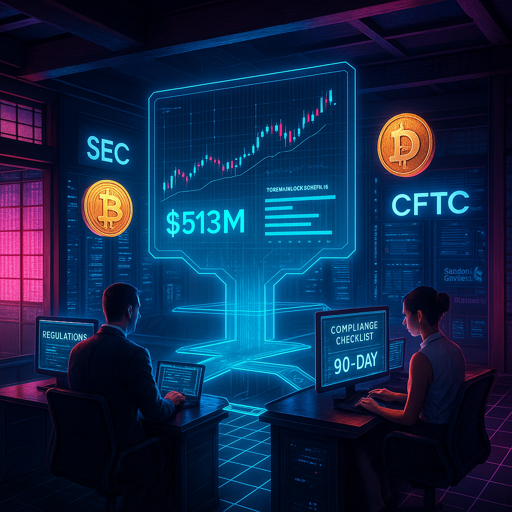 SEC and CFTC issue crypto trading guidance and major token unlocks worth $513M this week – Press Review 8 September 2025