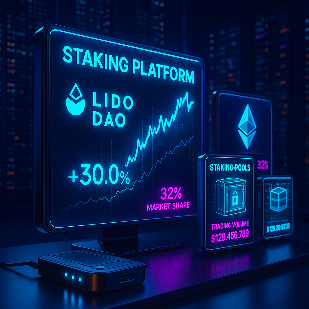Lido DAO Token Rises 30% Amid Big Investors and Ethereum Growth