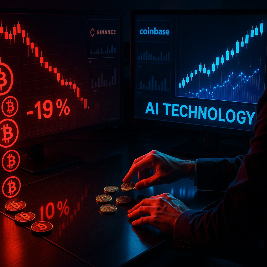 Bitcoin Drops 19% in November as AI Market Sentiment Shifts