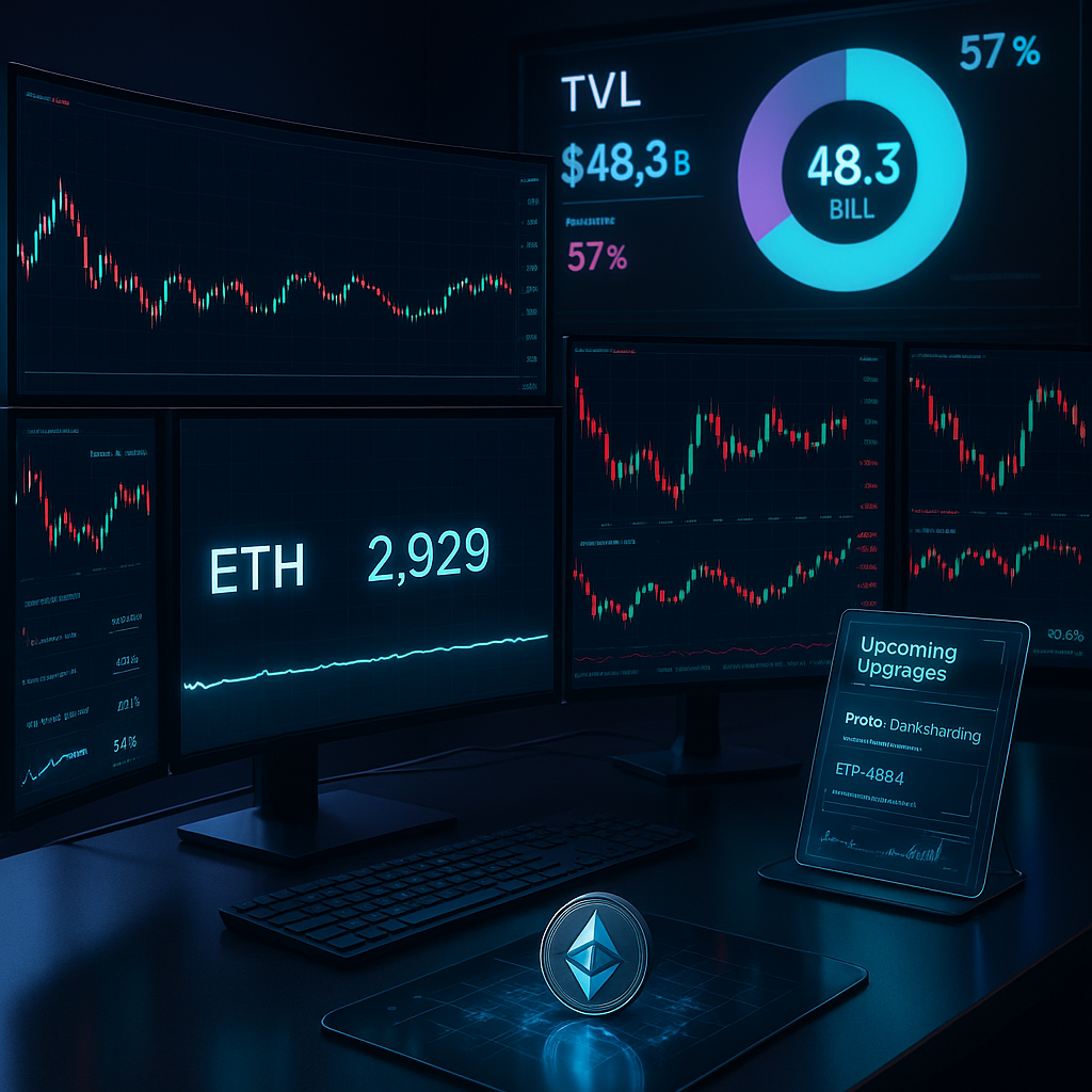 Ethereum Price Holds Steady at $2,929 Amid Uncertain Altcoin Moves