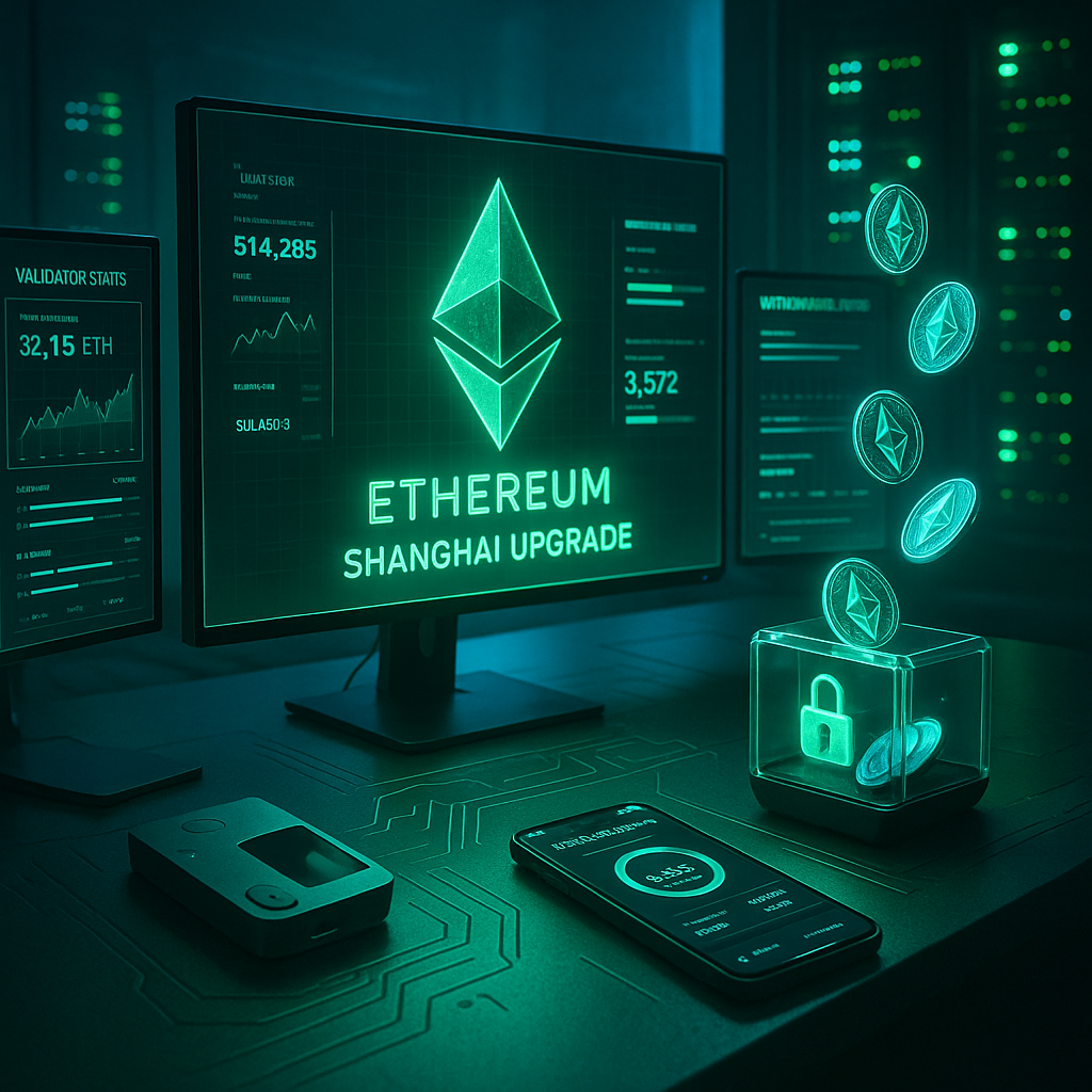 Ethereumโs Shanghai Upgrade: What It Means for Staked ETH Holders